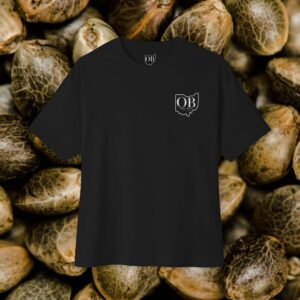 Unisex Oversized Boxy Tee - Casual Comfort, Trendy Gift for Him/Her, Everyday Wear, Travel, Ohio Love Tee